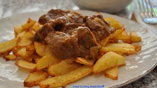 Greek Beef Stew quotKokkinistoquot in Tomato Sauce by Mama Elsa  Μοσχαράκι Κοκκινιστό από τη Μαμά Έλσα [upl. by Kata]