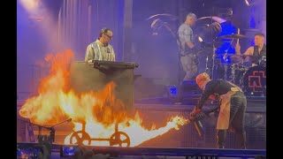 Rammstein  Mein Teil  4K video  live in Hamburg Germany 062022  feuerzone [upl. by Arotahs]