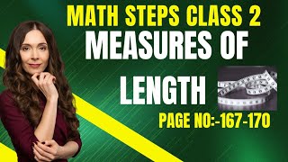 MATH STEPS CLASS 2 MEASURES OF LENGTH Addition of Length Subtraction of Length page no  167170 [upl. by Hnid341]