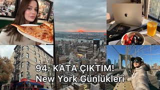 NEW YORKta TEK BAŞIMA 94 KATA ÇIKTIM  Friends Evi Yemek Turu newyork melylog [upl. by Kleeman459]