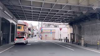 MOVING JAPAN【road trip】 KYOTO JAPAN【moving car】 KYOTOSHI TOBAKAIDOU【back road】 [upl. by Gut580]