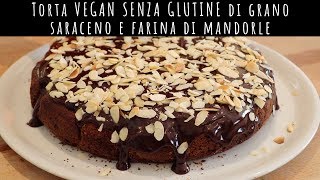 Torta VEGAN SENZA GLUTINE di grano saraceno e farina di mandorle  Dario Pierandi Chef [upl. by Colwin]