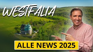 VLOG 6 Westfalia Modell 2025 Neue Modelle Impressionen amp Insights 🚐✨ [upl. by Dorren]