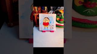 Shinchan Drawing ❤️art shinchan love youtubeshorts trending viralshorts youtube painting [upl. by Tteraj]