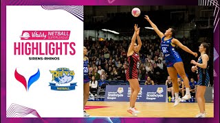 HIGHLIGHTS  Strathclyde Sirens 4543 Leeds Rhinos [upl. by Ojadnama]