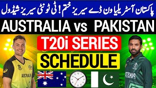 Pakistan vs Australia T20 Series Schedule 2024  Pakistan vs Australia T20 Schedule  Pak vs Aus T20 [upl. by Notsehc376]