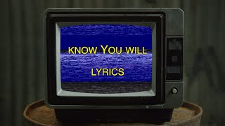 Know You Will  Hillsong UNITED  Lyrics [upl. by Dnob]