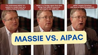 Rep Thomas Massie on the Israel Lobby foreign agents every Congressperson has an quotAIPAC guyquot [upl. by Seaddon]