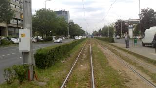 ZAGREB TRAM  Linie 3 Ljubljanica  Savišće Teil 24 [upl. by Ahsercel]