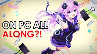 Heres the PC port that was never announced Neptunia Game Maker REvolution [upl. by Zerep]