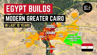 How EGYPT built Modern Greater CAIRO in 2023  🇪🇬 [upl. by Gregorio]