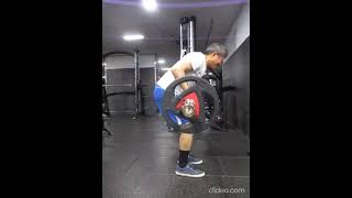 15KG BARBELL BENT OVER ROW [upl. by Hyo]