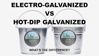 ElectroGalvanized VS HotDip Galvanized HDG  Whats the Difference [upl. by Airegin]