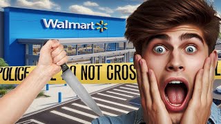 Stabbing at Walmart [upl. by Lunneta]