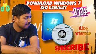 How to download Windows 7  2024 official Link [upl. by Kramal]