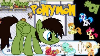 Jack Plays Ponymon Dusk Version  EP1 Starting Out [upl. by Eelasor]