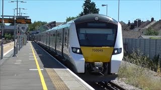 Trains  Rainham Kent Railway Station  2nd August 2018 [upl. by Portwin]