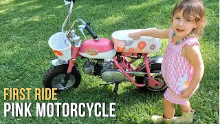 Honda Z50A Norahs First Ride [upl. by Julide947]