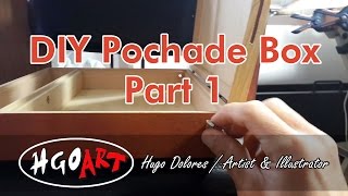 DIY Pochade Box  Making of part1 RampD [upl. by Ahsehat]