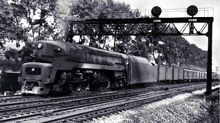 PRR Steam Audio Recording T1 Duplex 5505 at Horseshoe Curve 1949 [upl. by Retsub]