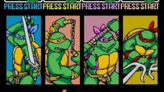 Teenage Mutant Ninja Turtles TMNT Theme amp Insert Coin Music [upl. by Pinette38]