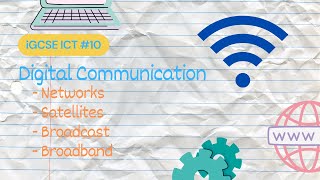 Digital Communication  iGCSE ICT 10 [upl. by Kowalski321]