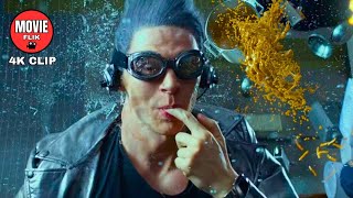 Quicksilver Slow Motion Scene  XMen Days of Future Past 2014  4K Movie Clip [upl. by Bibi]