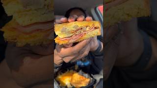 Dennys Grand Slamwich food foodreview foodie dennys [upl. by Anelrihs]