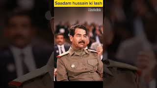 saddam hussain  ki lash  kaha  ghaib  hogai  aliwrites islamicstories shortsfeeds [upl. by Boyt]