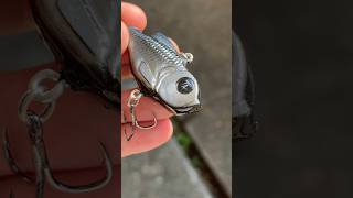 T18 Lipless Crankbait Action customlures crankbait basslures [upl. by Assecnirp]