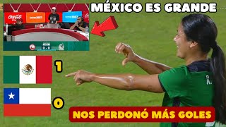 MÉXICO 10 CHILE FEMENIL 🟢 ASÍ LLORÓ LA PRENSA CHILENA DOLOROSA DERROTA [upl. by Clapper]