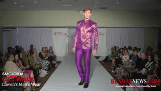 Designer CLAVON LEONARD  SMGlobal Catwalk NYFW  9918 [upl. by Yntruoc]