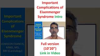 Important Complications of Eisenmenger Syndrome [upl. by Morgenthaler41]