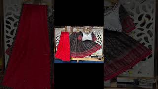 Ajrakh cotton handwork lahenga [upl. by Eissolf541]