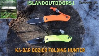 KABAR DOZIER FOLDING HUNTER  Episode 21 [upl. by Sayers]