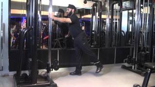 LEGS GLUTES  Low Pulley Cable Hip Extension [upl. by Saber]