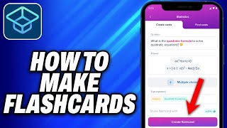 How To Make Flashcards on StudySmarter 2024  Easy Fix [upl. by Naehs]