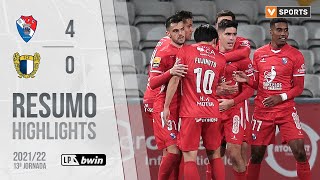 Highlights  Resumo Gil Vicente 40 Famalicão Liga 2122 13 [upl. by Smith]