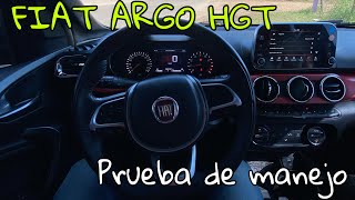 FIAT ARGO HGT  PRUEBA DE MANEJO [upl. by Wooldridge55]