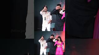 Ram Pothineni Sanjay Dautt and Kavya Thapar Dance On Stage  DoubleIsmart Big Bull Song Launch [upl. by Lauryn]