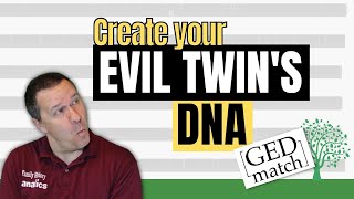 Create Your Evil Twins DNA  GEDmatch Tutorial  Genetic Genealogy [upl. by Osnofedli]