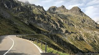 Porsche drive along Grimselpass Furkapass and Sustenpass BondHD vs Goldfinger [upl. by Fitts]