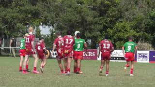 CAOS U14 Div1 Round 2 Dolphins vs Wynnum Manly [upl. by Akinehc565]