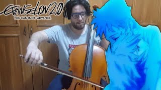 Tsubasa Wo Kudasai Evangelion Cello Cover [upl. by Suinotna625]