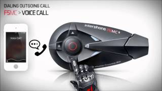 Interphone F5MC Phone GPS Video Tutorial on wwwHondaBikesgr [upl. by Retsek906]