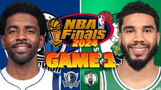 Game 1 Dallas Mavericks at Boston Celtics NBA FINALS Live Play by Play Scoreboard  Interga [upl. by Eibbed]