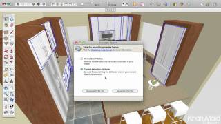 Google SketchUp Tips  Generating Reports [upl. by Shepard]