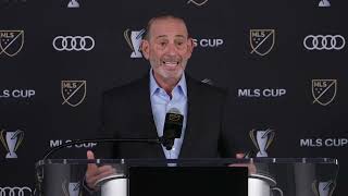 MLS Commissioner Don Garbers State of the League Address [upl. by Wayne491]