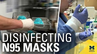 Disinfecting N95 masks for reuse during COVID19 pandemic [upl. by Trella]