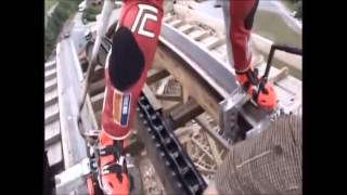 Rollercoaster Man sets world record for in line skating  SocializeME [upl. by Ardnnek]